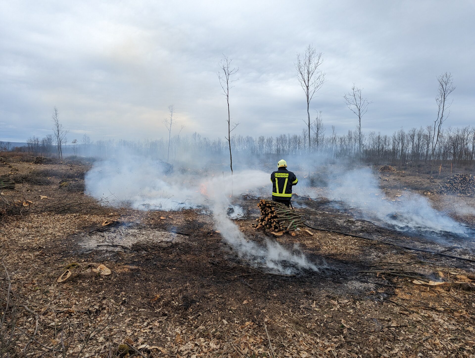 Wald­brand rasch gelöscht