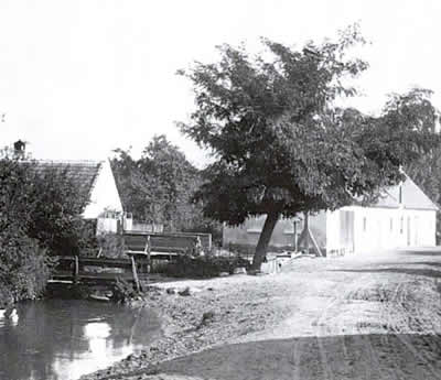 alte Ansicht des Feuerwehrhauses